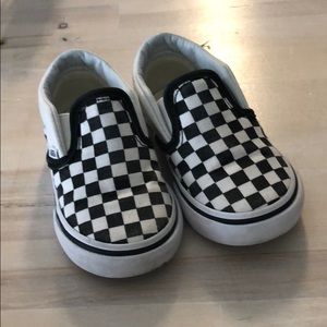 Kids Checkered Vans
